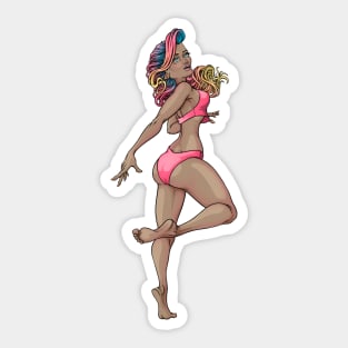 Dancing Reva Prisma Sticker